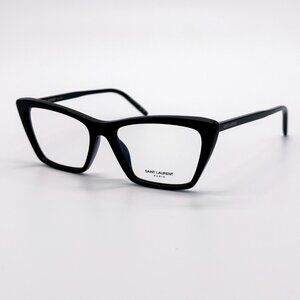 NEW SAINT LAURENT SL737 MICA 001 BLACK WOMEN EYEGLASSES SAINT LAURENT